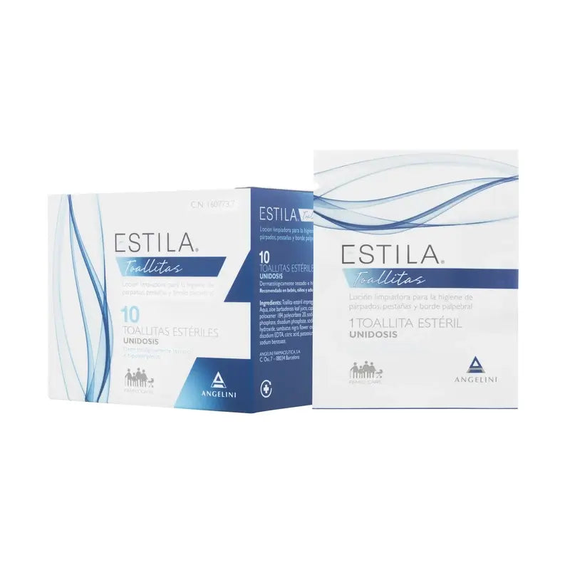 Estila, 10 lingettes