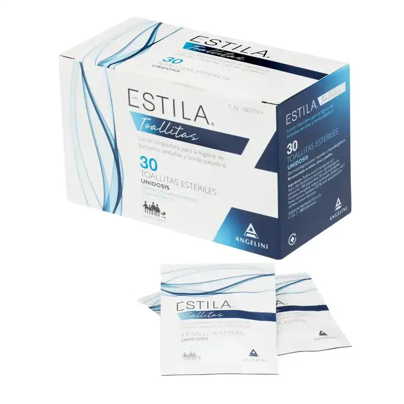 Estila, 30 lingettes