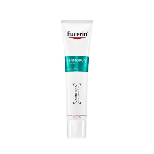 Eucerin Dermopure Fluide hydratant matifiant pour le visage, 50 ml