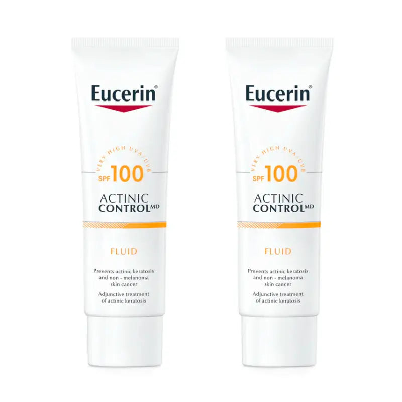 Eucerin Duplo Solar Actinic Control Md Fluide Spf 100, 2 x 80 Ml