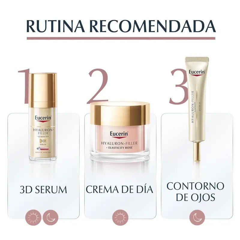 Eucerin Hyaluron Filler + Elasticity Rosé Day Cream SPF30 50 ml