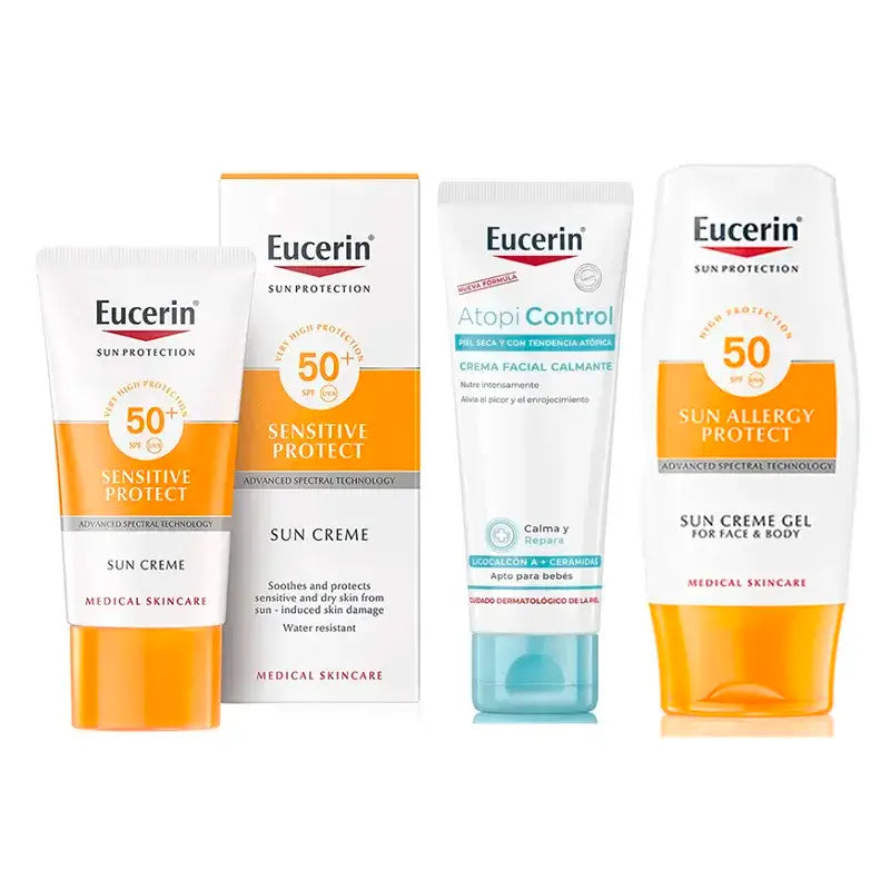 Eucerin Routine Crème solaire pour peaux allergiques