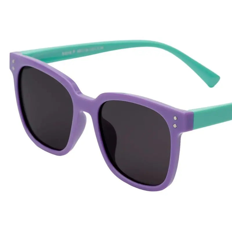 Lunettes de soleil polarisées pour enfants Farmamoda, violet et vert, 25 gr
