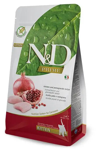 Farmina N&D Cat Kitten Kitten Prime Chicken 5Kg, kitten food