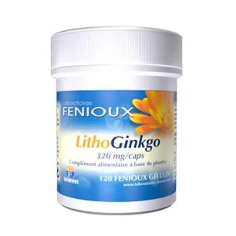 Fenioux Litho Ginkgo 120 Cápsulas