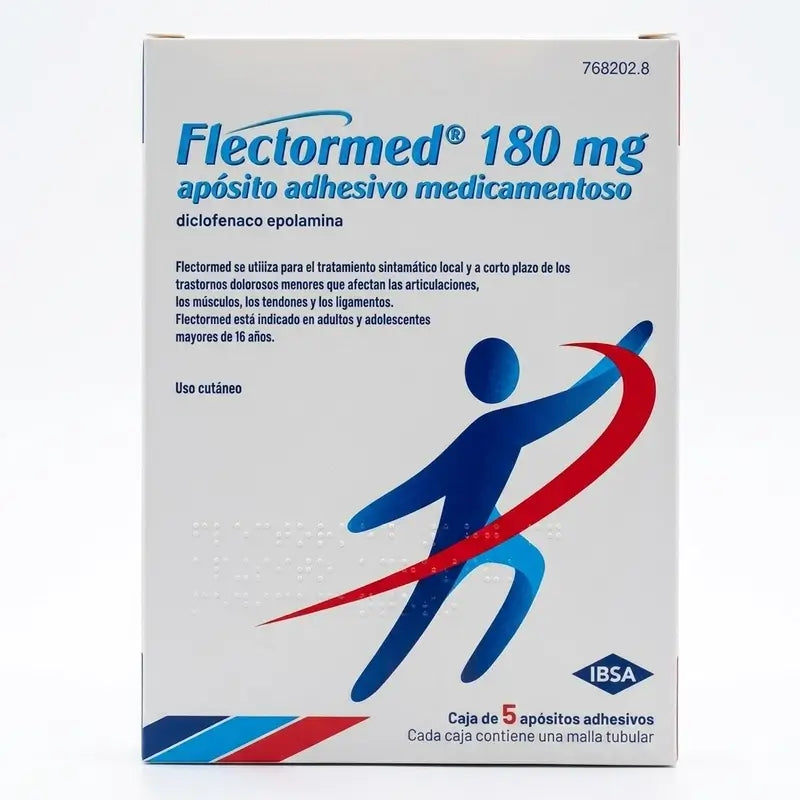 Flectormed 180 mg pansement adhésif médicamenteux, 5 pansements