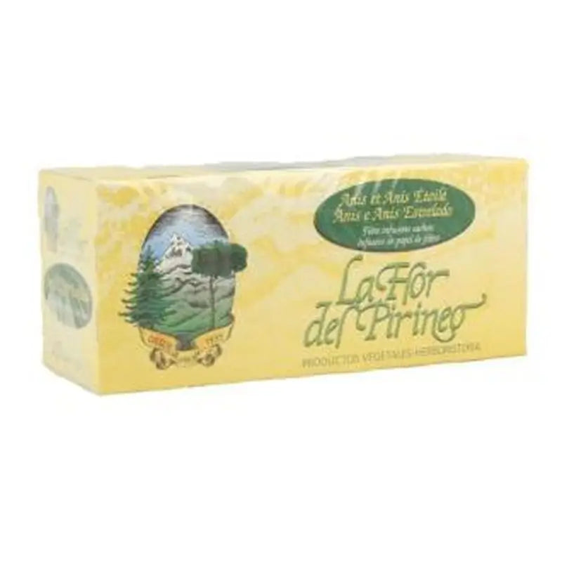 Flor Pirineo Anis Verde Estrellado Infusion 25Bolsitas