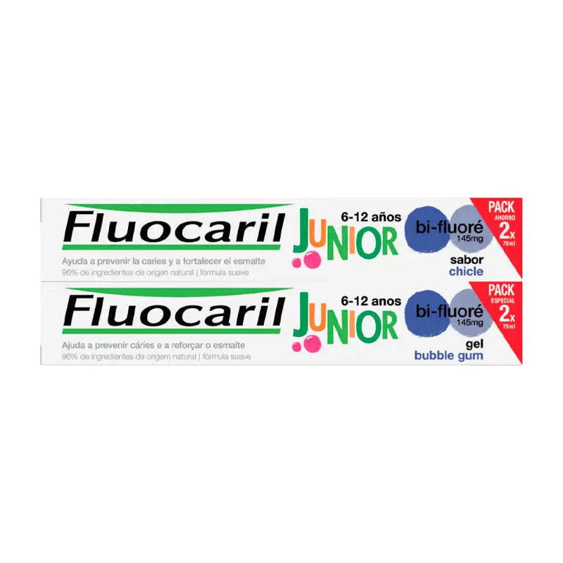 Fluocaril Junior Bubble Gel 2X75 ml