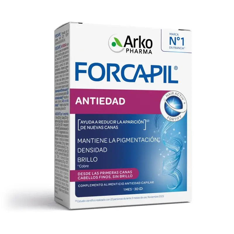 Arkopharma Forcapil Comprimés Anti-Age, 30 comprimés