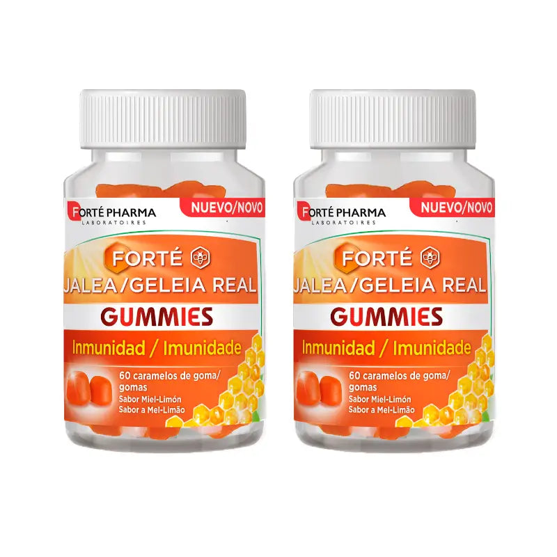 Forté Pharma Duplo Forté Gelée Royale Gummies, 2 x 60 Candies