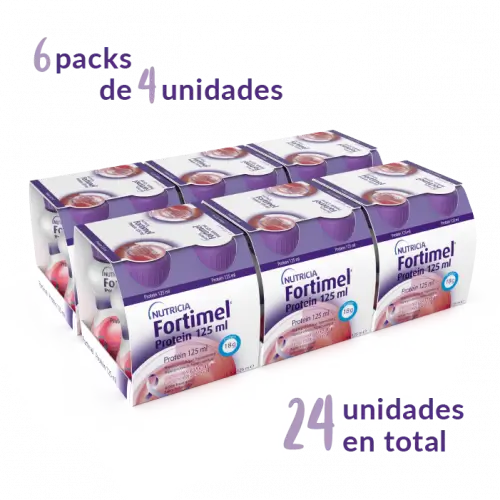 Fortimel Protéines Fruits Rouges, 24x125ml