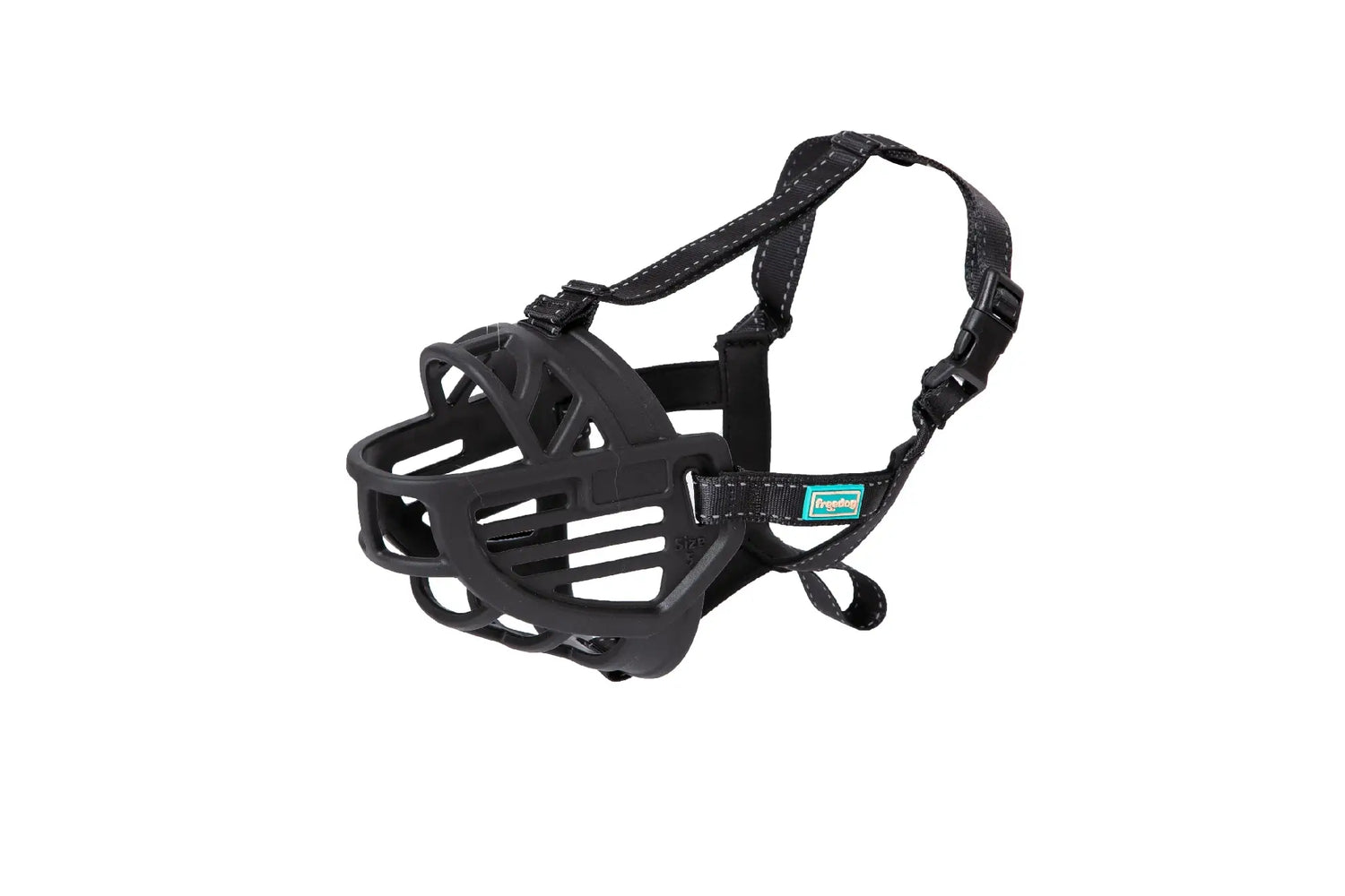 Freedog Muselière Ergo Plus Noire XL, 35 cm