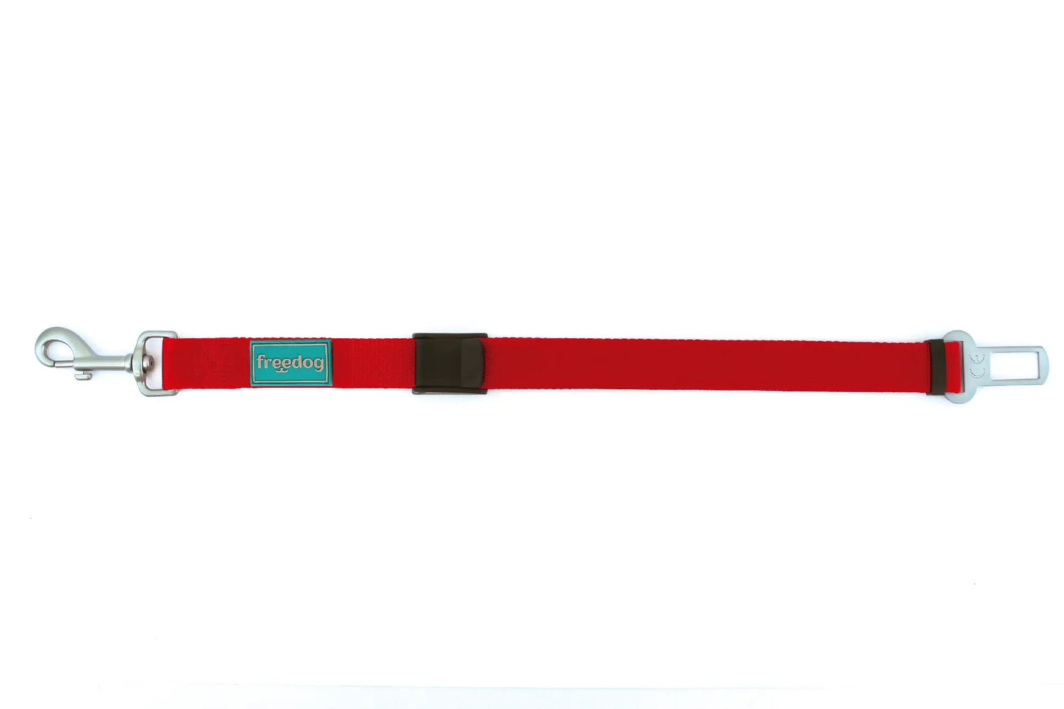 Freedog Ceinture de sécurité pour voiture rouge, 25 mm, 36/56 cm
