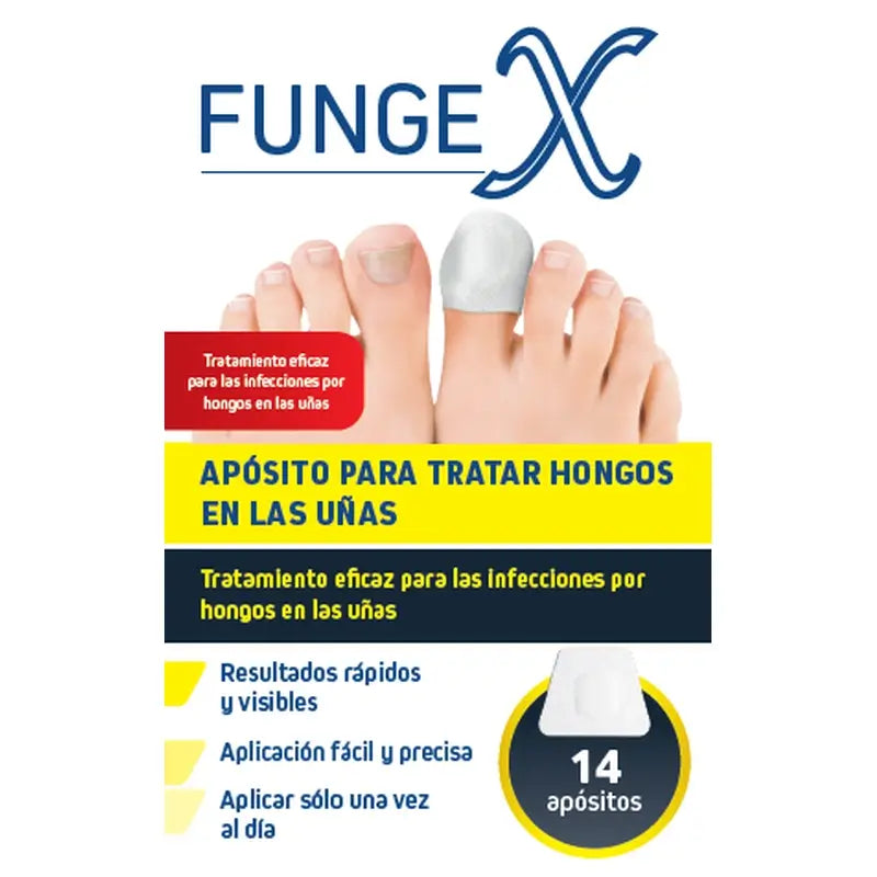 Pansement antifongique Funge X, 14 unités