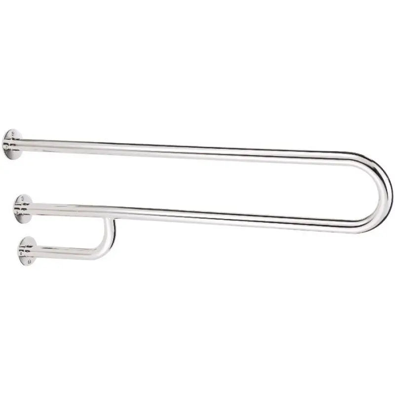 Garcia 1880 Main courante de sécurité, double U, acier inoxydable