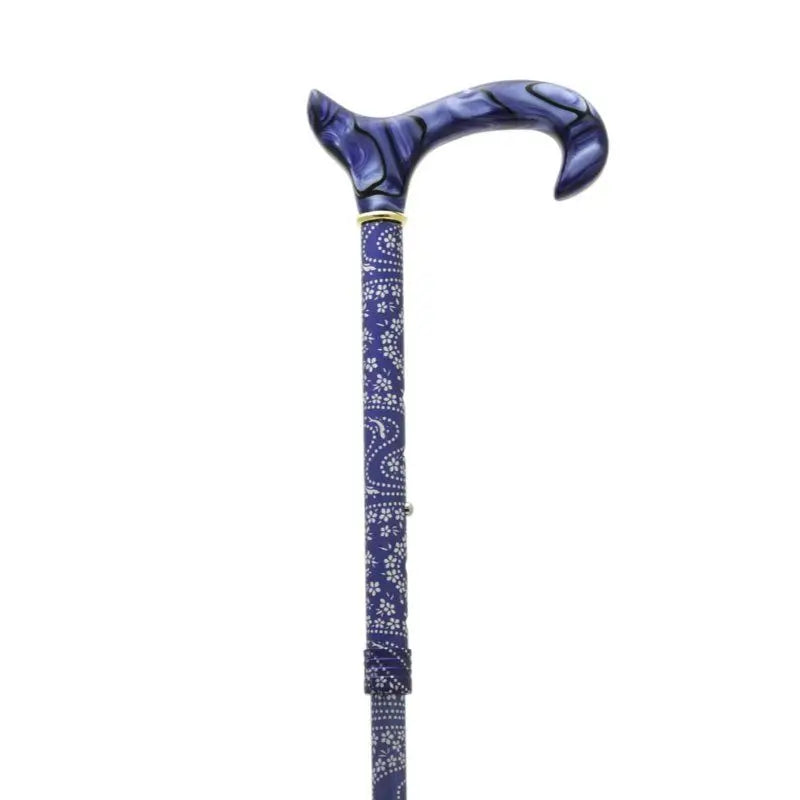 García 1880 Béquille pliable Impression bleue Poing en méthacrylate bleu