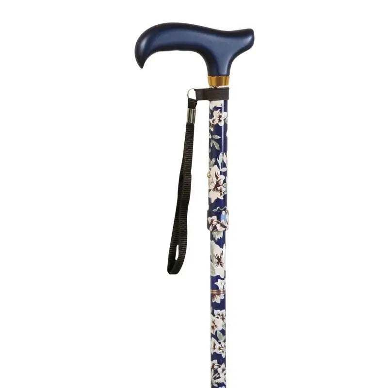 Garcia 1880 Mini béquille pliante, fleurs bleues