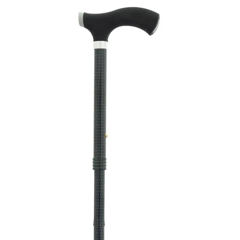 Garcia 1880 Béquille de poing pliable Soft Touch Noir, Bleu