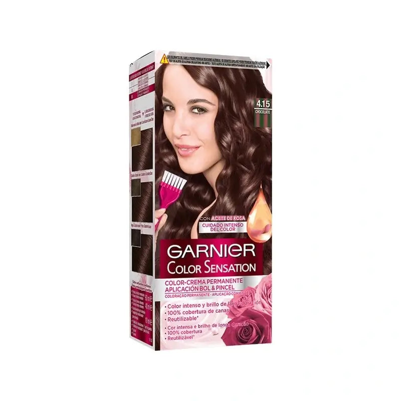 Garnier Color SensationCrème de couleur permanente 4.15 Chocolat