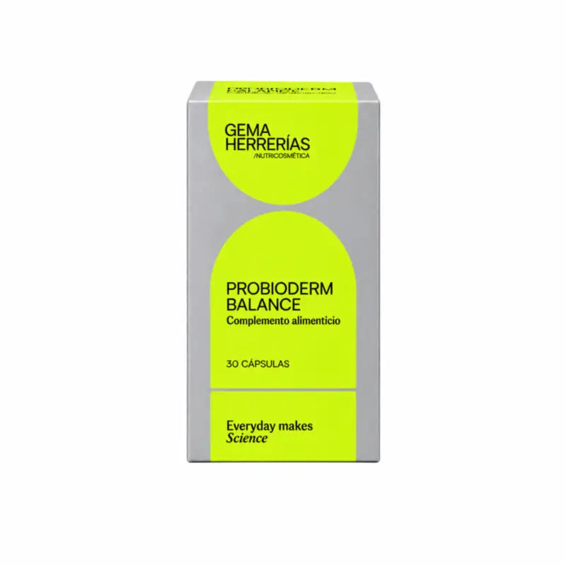 Gema Herrerías Probioderm Balance, complément alimentaire, 30 gélules