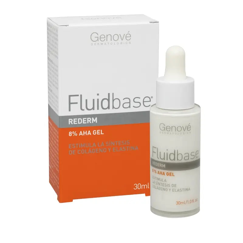 Gel Genové Fluidbase Rederm 8% Aha, 30 ml