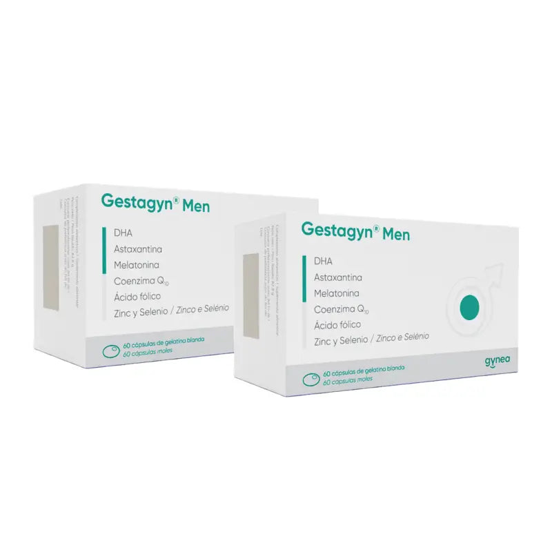 Gestagyn Men Softgel Capsules, Pack 2x60 Capsules