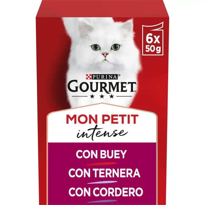 Gourmet Mon Petit Carnes 8 x 6 x 50 grammes