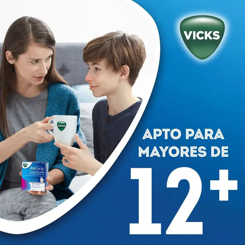 Ilvigrip Expectorant en poudre pour solution orale, 10 sachets