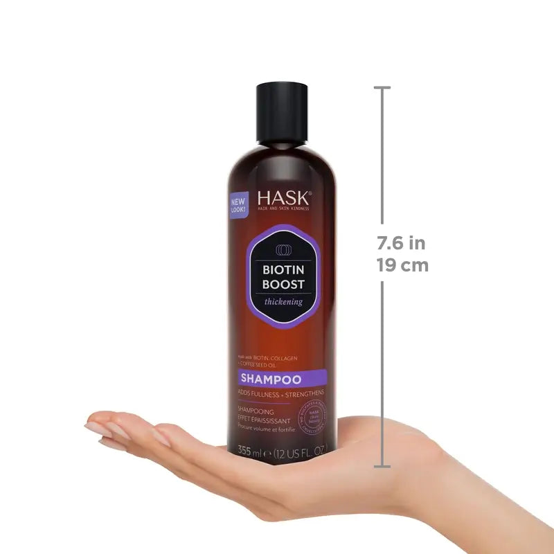 Hask Biotin Boost Shampooing densifiant, 355 ml