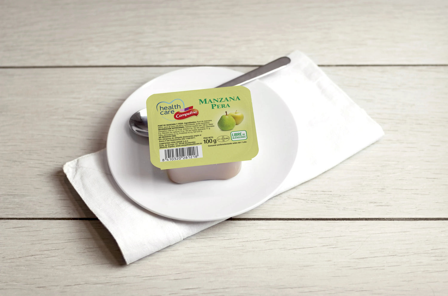 Health Care Campofrio Pomme et poire en purée Health Care Campofrio 100 g