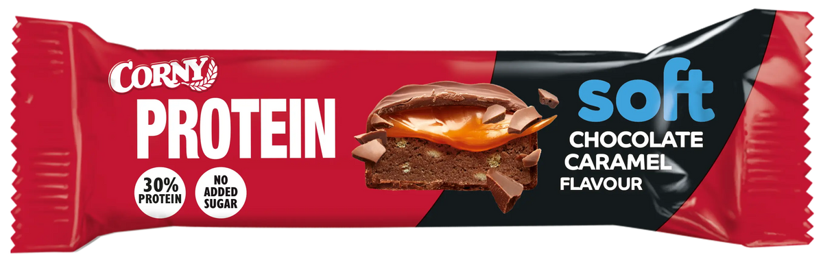 Corny Protein Soft Choco Caramel, 45 Gr
