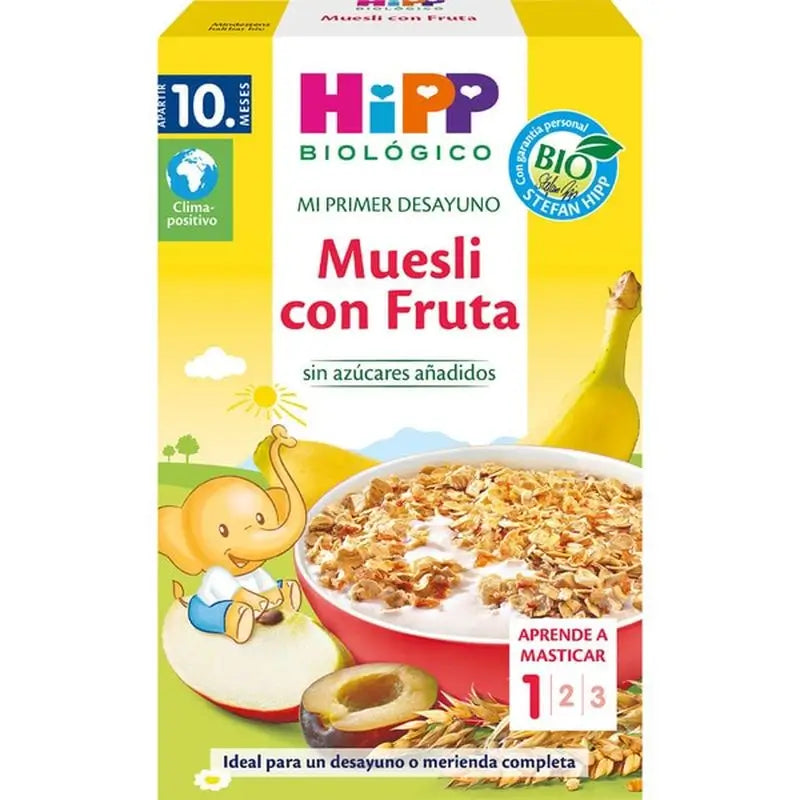Hipp Muesli De Frutas Bio, 200 G