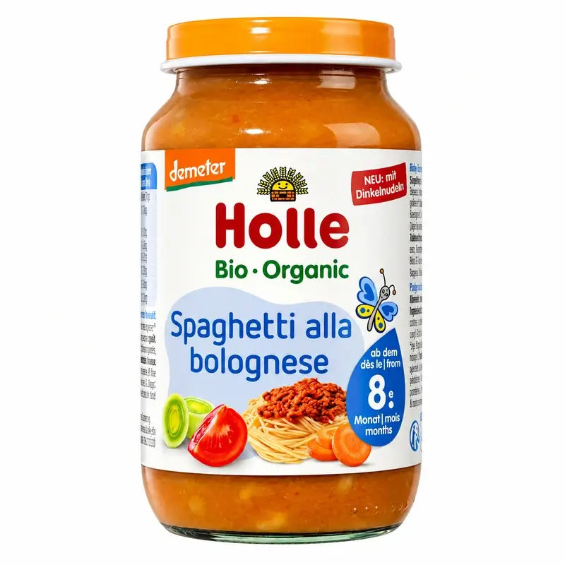 Holle Spaghetti Bolognese Months 220Gr. Demeter