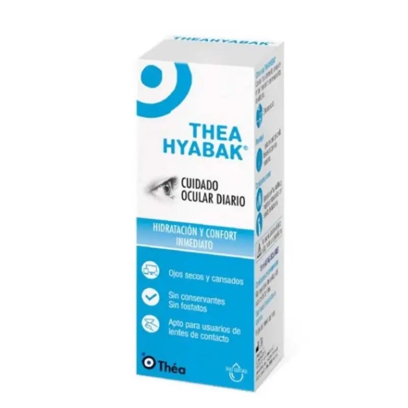 Hyabak Gouttes pour les yeux Solution pour les yeux, 10 ml