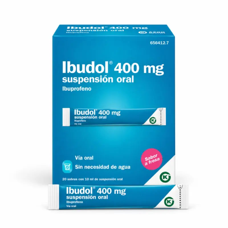 Ibudol 400 mg suspension orale, 20 sachets