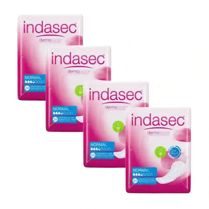 Indasec Dermoseda Coussin d'incontinence, 4X24 unités