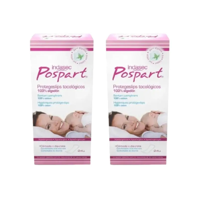 Indasec Pospart Protegeslip , 2 x 24 unités