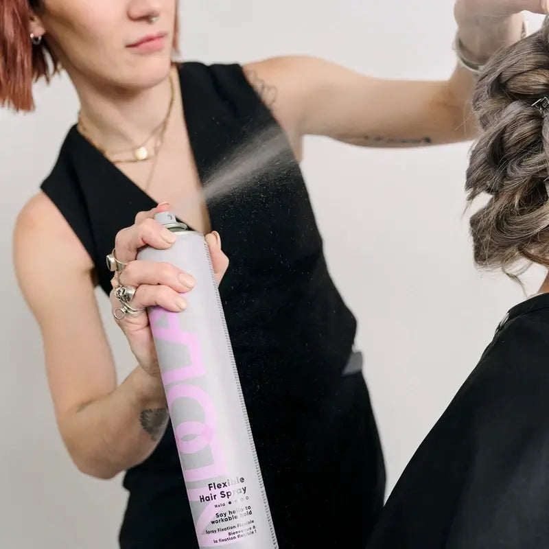 Indola Professional Spray pour cheveux à tenue flexible, 500 Ml