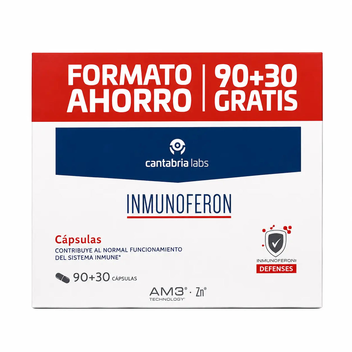 Inmunoferon Format Economique, 90+30 gélules