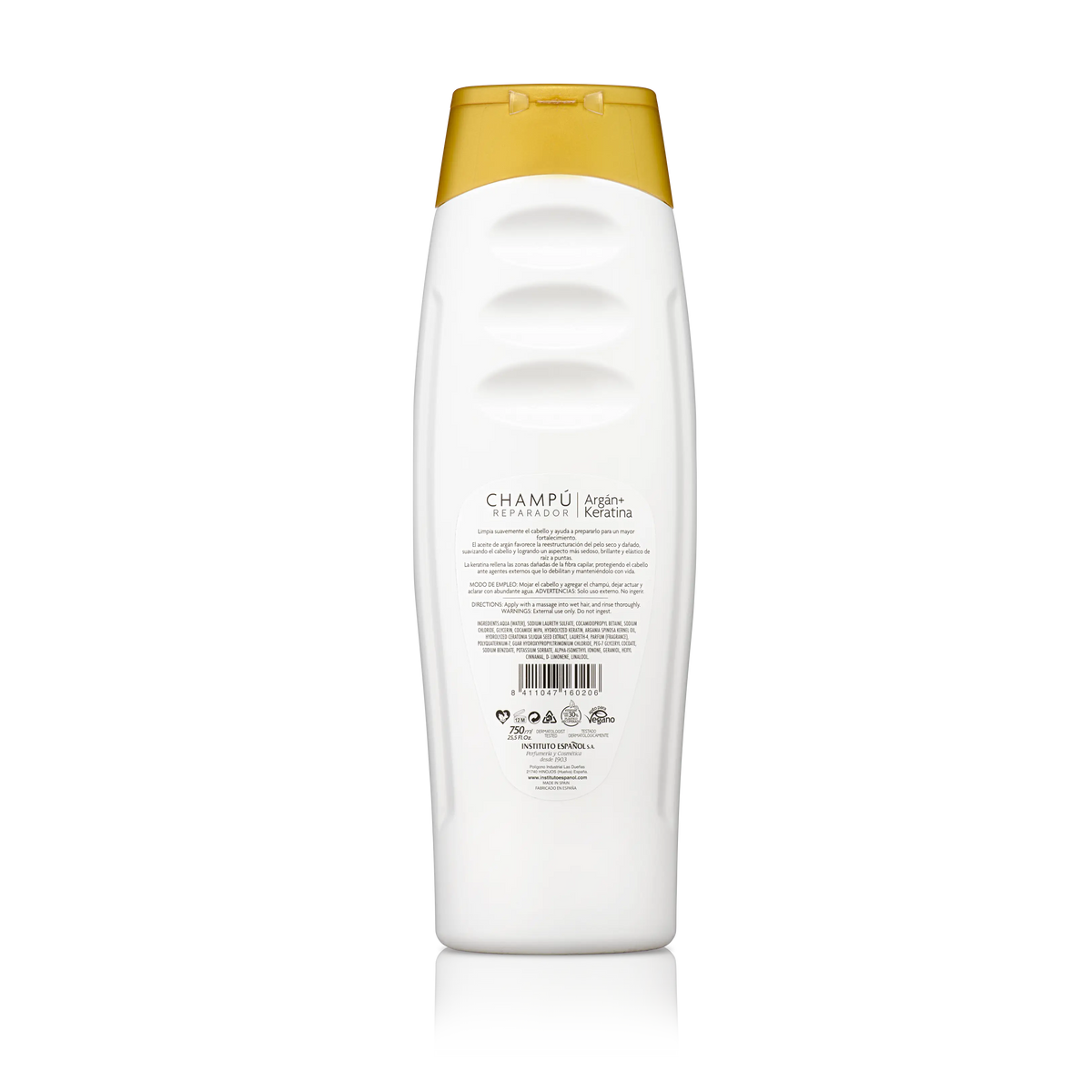 Instituto Español Shampooing Argan + Kératine - 750 Ml