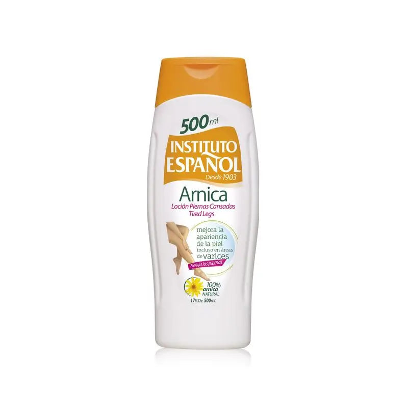 Instituto Español Lotion à l'arnica pour les jambes fatiguées, 500 ml