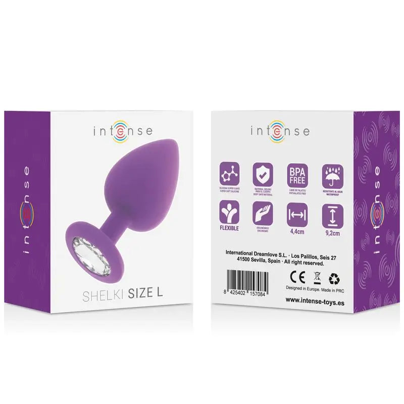 Intense Anal Toys Shelki L Plug Anal Lila