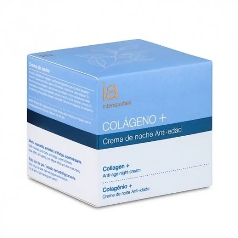 Interapothek crema de noche anti-age colágeno, 50 ml