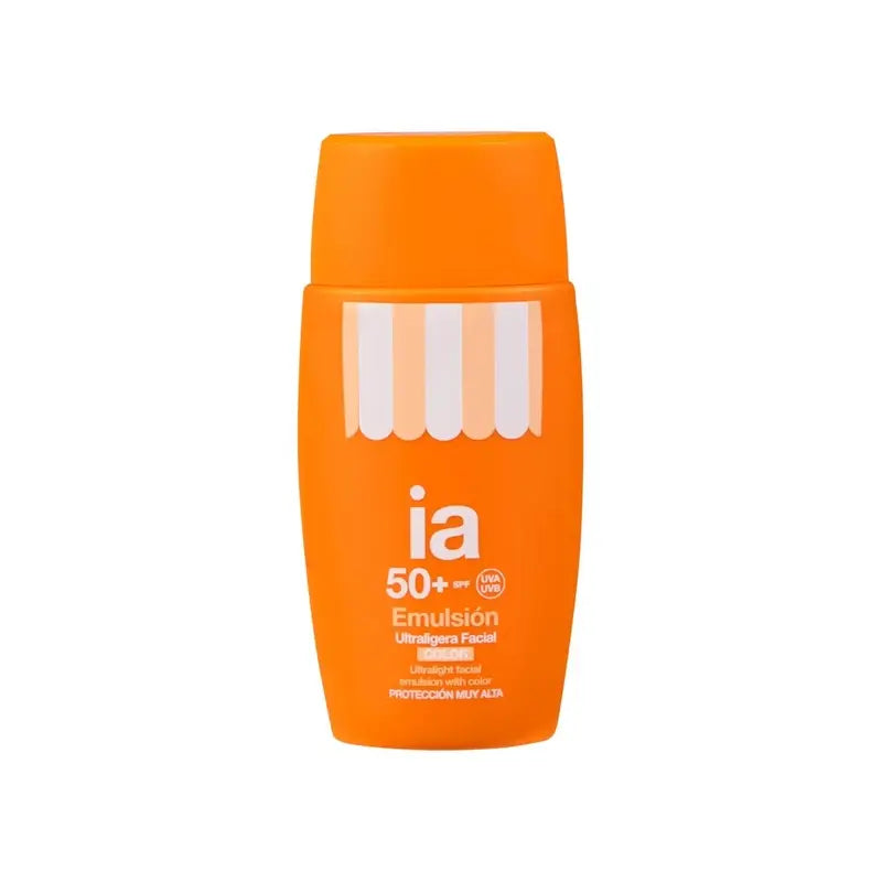 Interapothek Ultralight Facial Emulsion Colour SPF50+, 50 ml