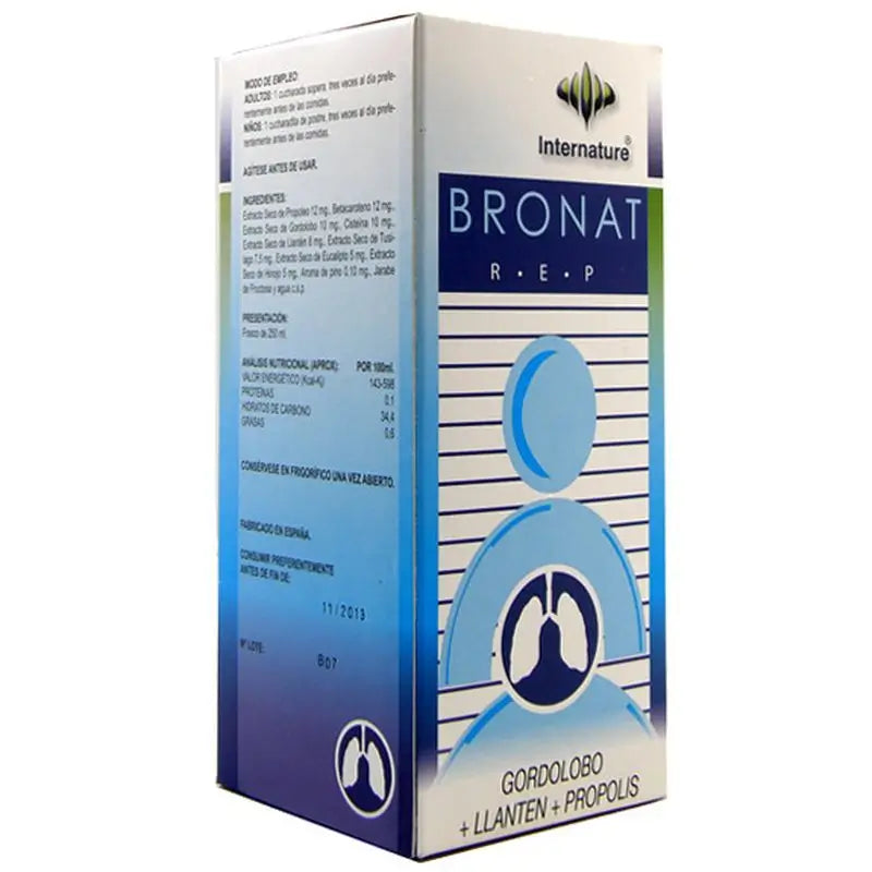 Internatur Bronat Rep Jarabe , 250 ml