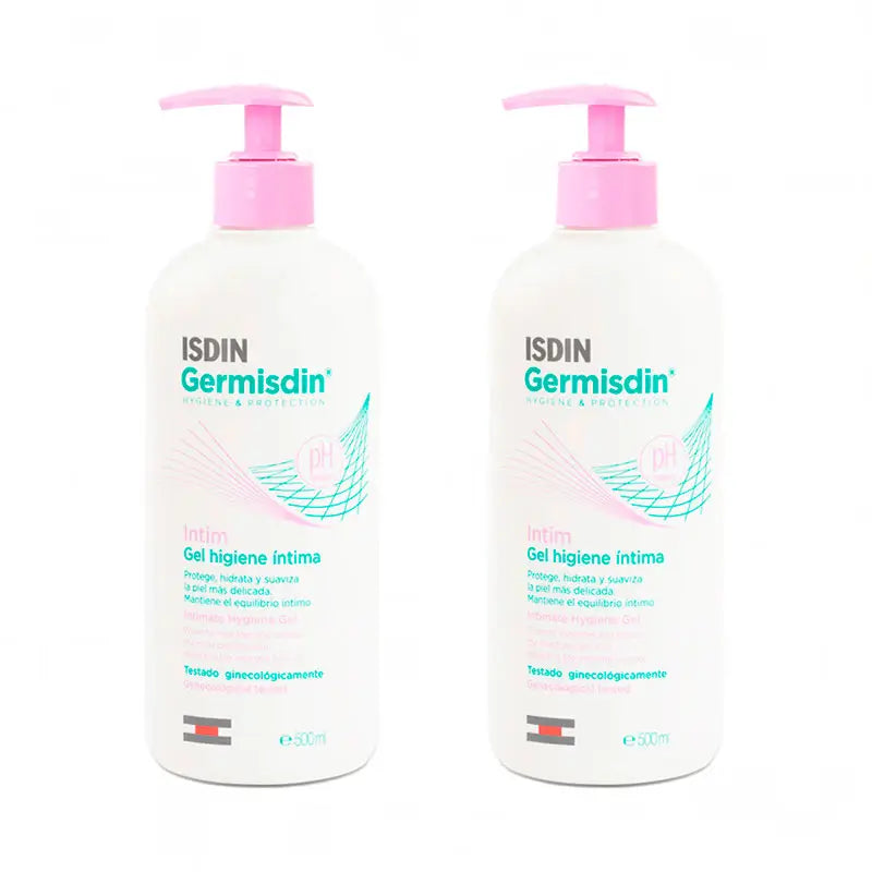 Isdin Duplo Germisdin Germisdin Gel d'hygiène intime 2 x 500 Ml