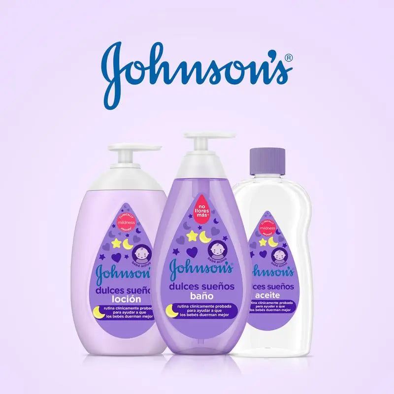 Gel de bain doux pour la peau de Johnson's Baby Sweet Dreams, usage quotidien, 750 ml