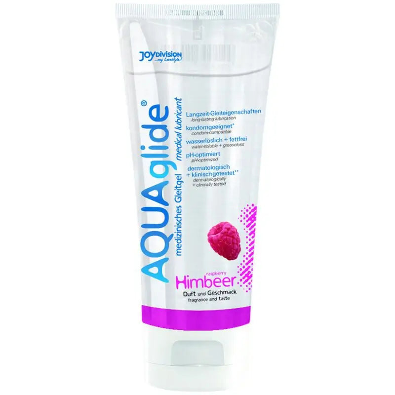 Joydivision Aquaglide Lubricante Sabor Frambuesa 100 Ml
