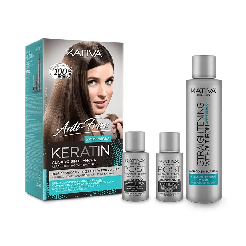 Kativa Keratin Straightening Without Iron Xpert Repair , 1 pack