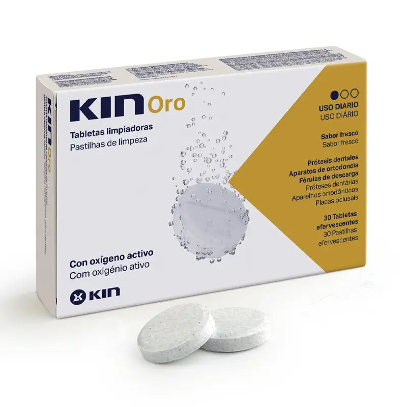 KIN Gold Cleansing Tablets, 30 pcs.
